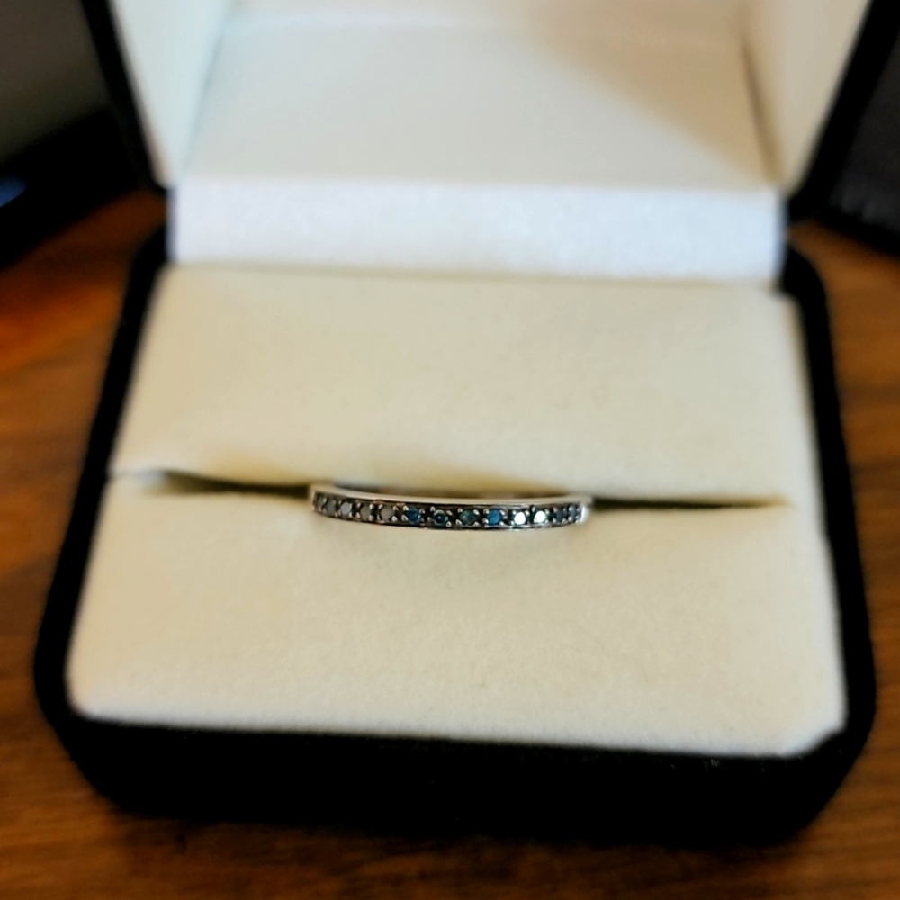 Sapphire Anniversary Band